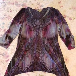 3 for $25: One World Purple top